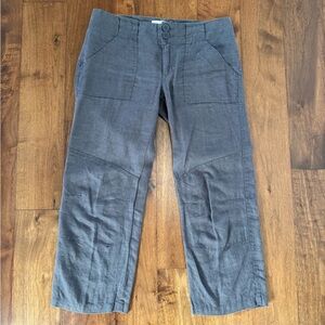 Sanctuary Linen Gray Pants